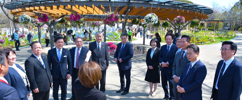 福岡市植物園「エントランスガーデン」